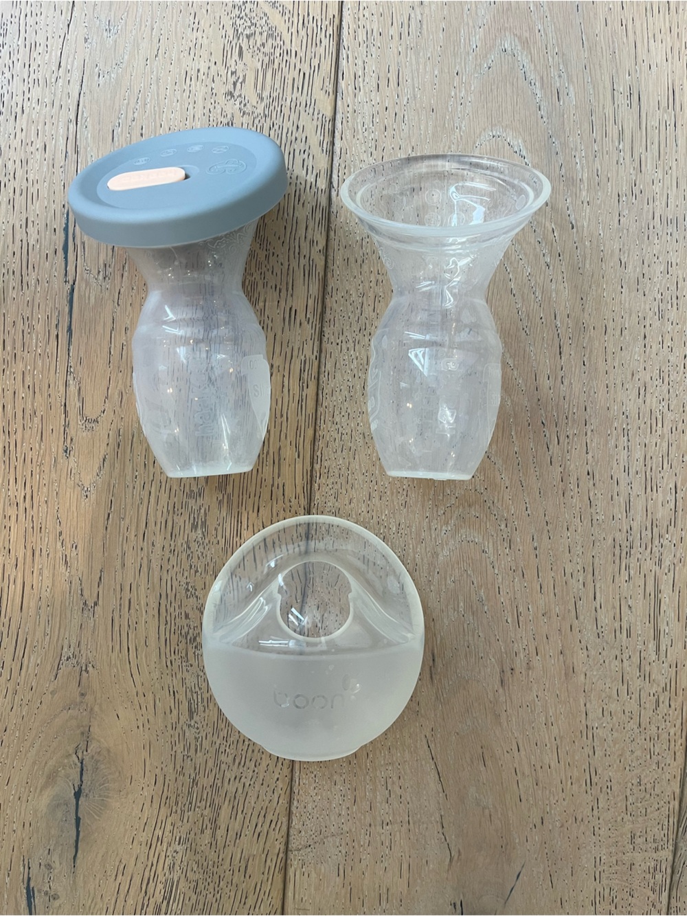 3 Piece Set- Haakaa & Boone Trove Milk Collector Catcher Breastfeed Pump